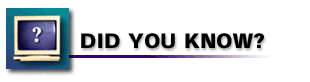 Did You Know?